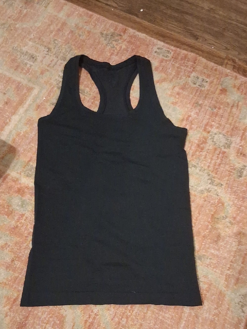 lululemon athletica Black Racerback Tank Top